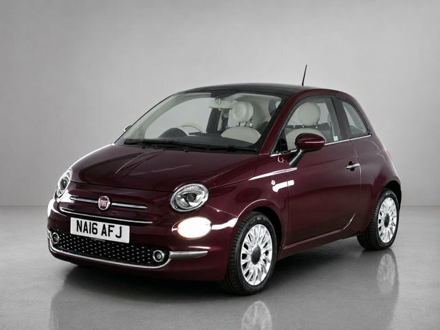 Fiat 500 1.2 Lounge Hatchback Euro 6 S S Red #3