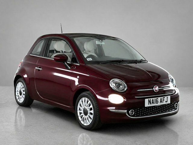 Fiat 500 1.2 Lounge Hatchback Euro 6 S S Red