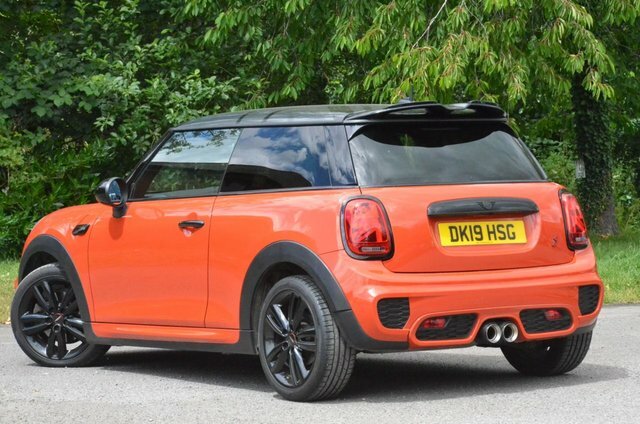 Mini Hatch Cooper S Sport Hatchback DK19HSG Orange #3
