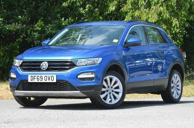 Volkswagen T-Roc 1.0 Tsi Gpf Se Suv Euro 6 Ss Blue