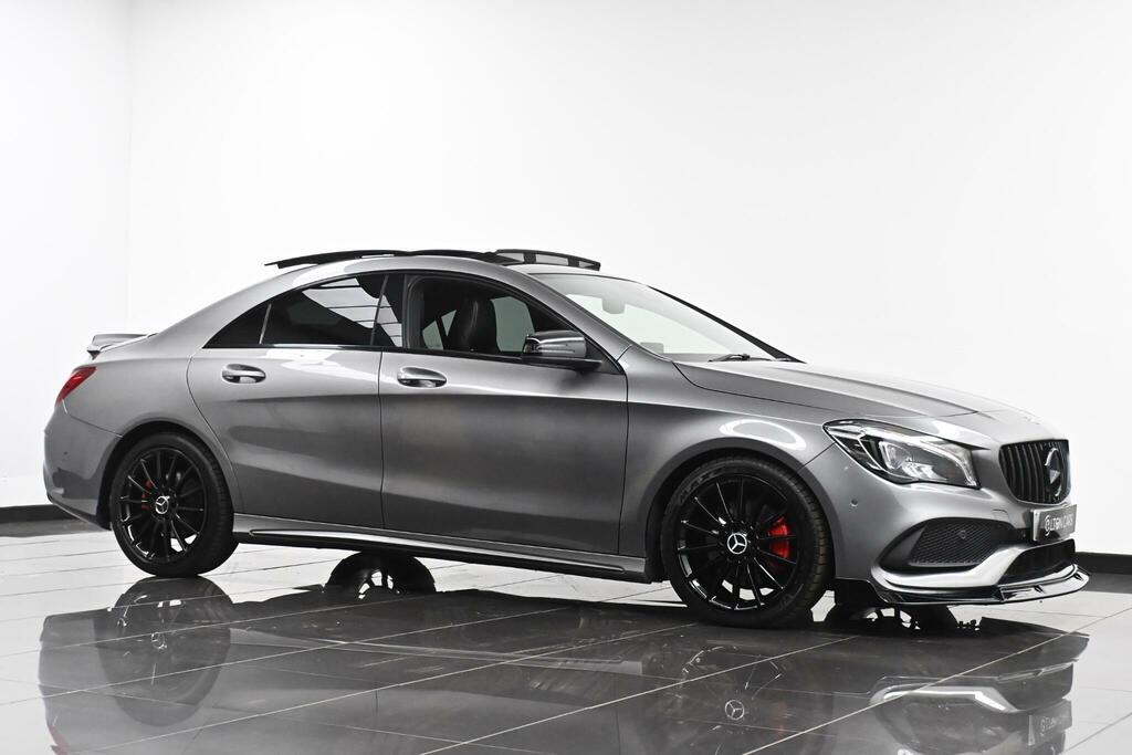 Mercedes-Benz CLA Class Saloon 1.6 Cla180 Amg Line Edition Coupe Euro 6 S Black #9