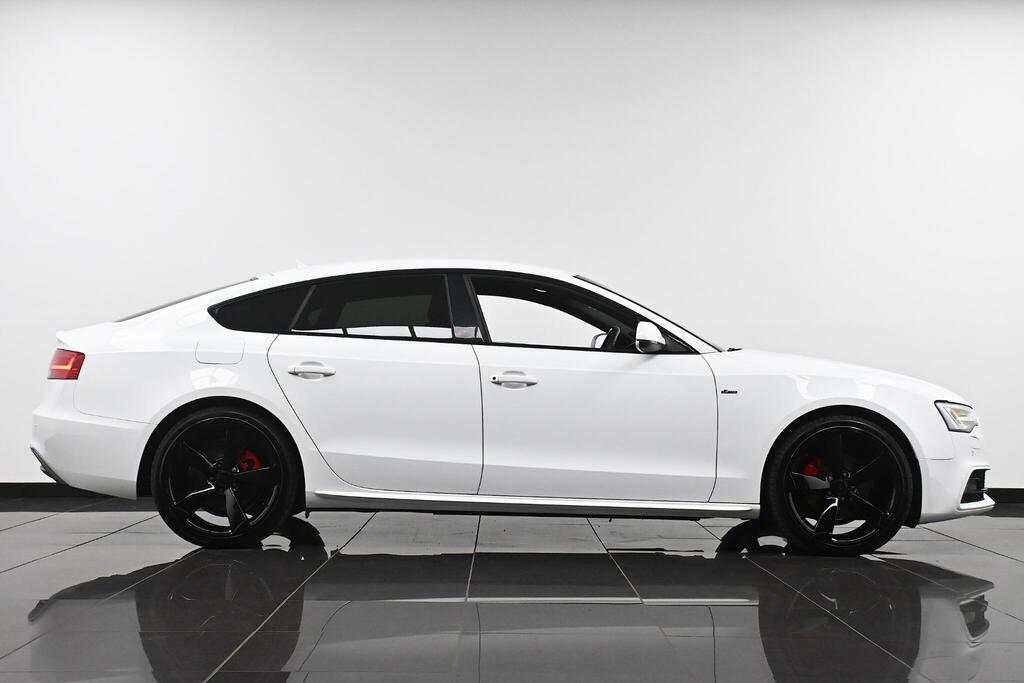 Audi A5 2.0 Tdi Black Edition Sportback Multitronic Euro 5 White #5