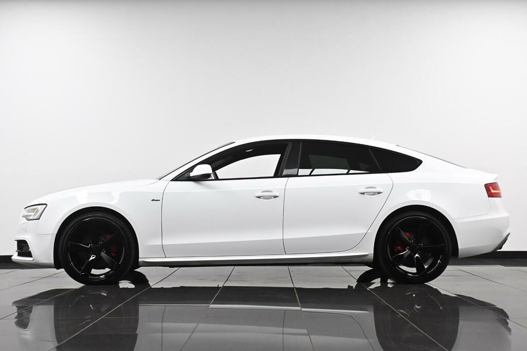 Audi A5 2.0 Tdi Black Edition Sportback Multitronic Euro 5 White #6