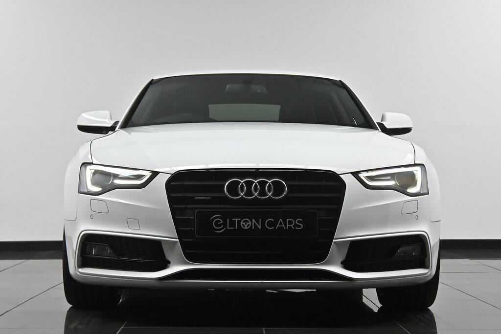 Audi A5 2.0 Tdi Black Edition Sportback Multitronic Euro 5 White #3