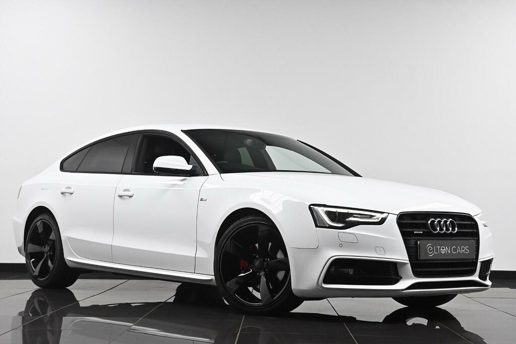 Audi A5 2.0 Tdi Black Edition Sportback Multitronic Euro 5 White