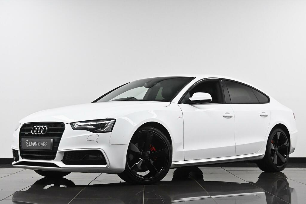 Audi A5 2.0 Tdi Black Edition Sportback Multitronic Euro 5 White #2
