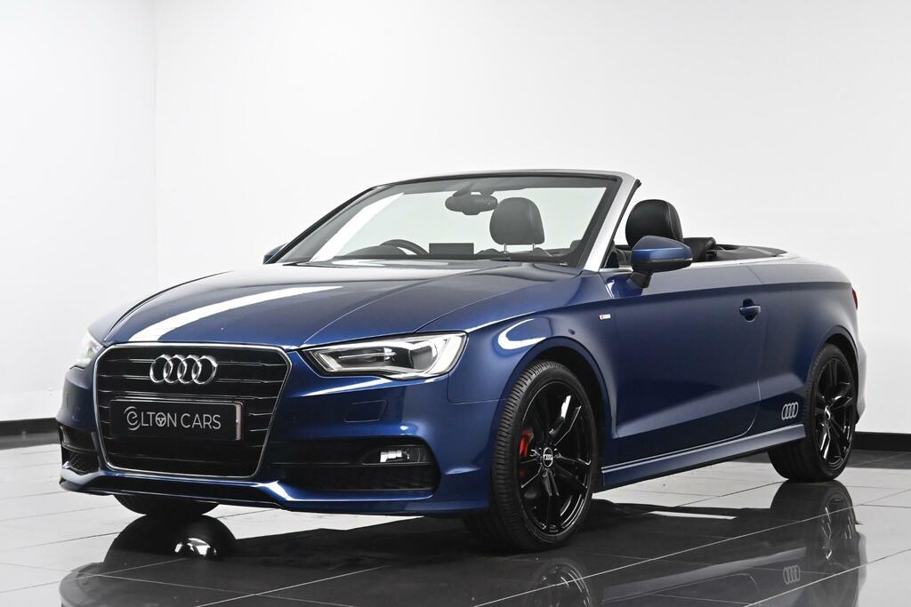 Audi A3 Cabriolet 2.0 Tdi S Line S Tronic Euro 6 Ss Blue #5