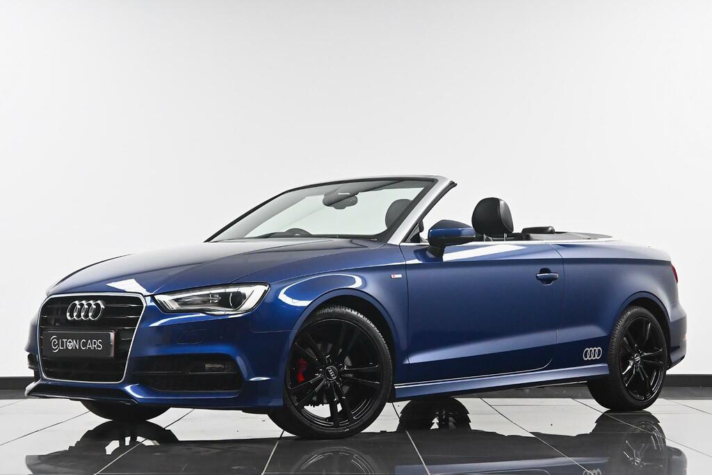 Audi A3 Cabriolet 2.0 Tdi S Line S Tronic Euro 6 Ss Blue #2