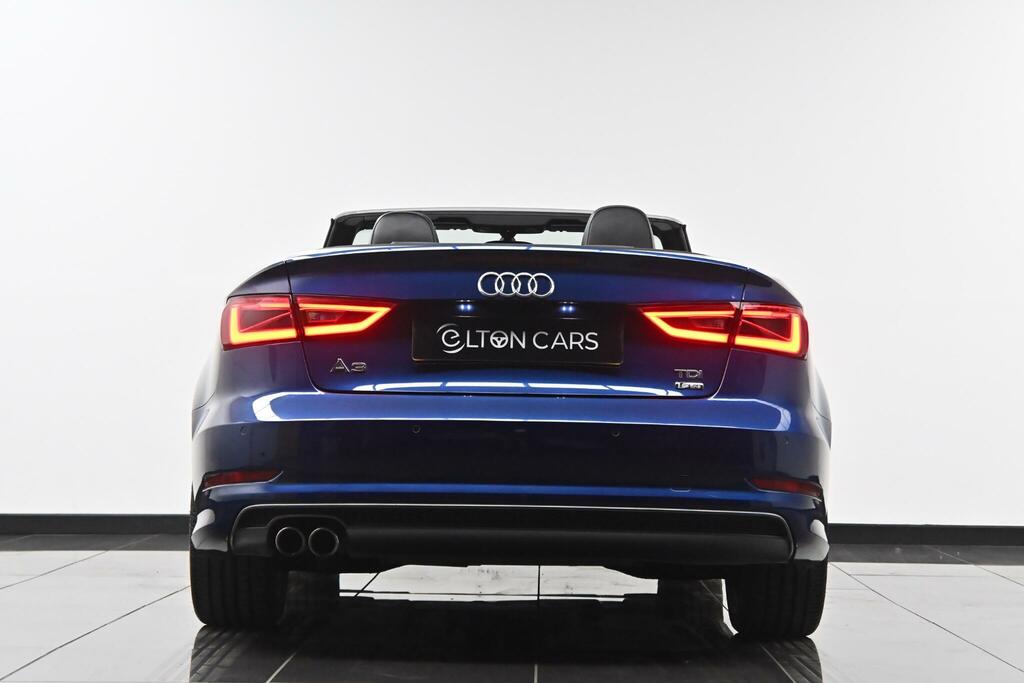 Audi A3 Cabriolet 2.0 Tdi S Line S Tronic Euro 6 Ss Blue #4