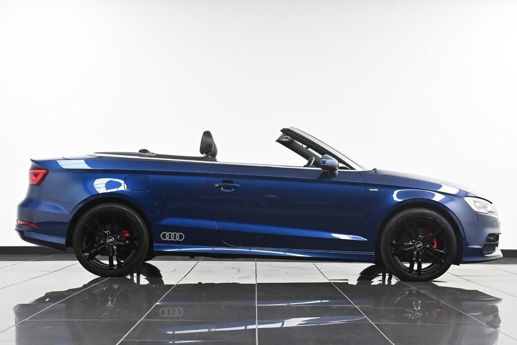 Audi A3 Cabriolet 2.0 Tdi S Line S Tronic Euro 6 Ss Blue #6