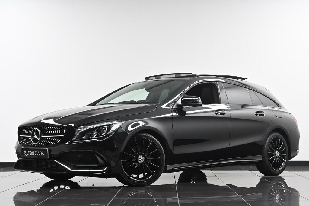 Mercedes-Benz CLA Class Amg Line Night Edition Black #2
