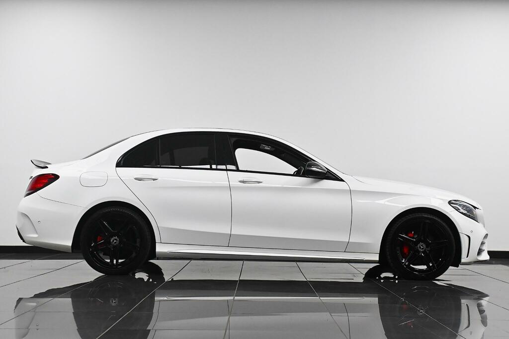 Mercedes-Benz C Class Amg Line White #5