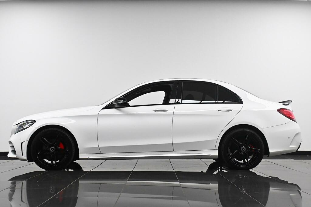 Mercedes-Benz C Class Amg Line White #6