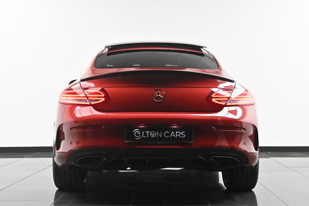Mercedes-Benz C Class Amg Line Red #4