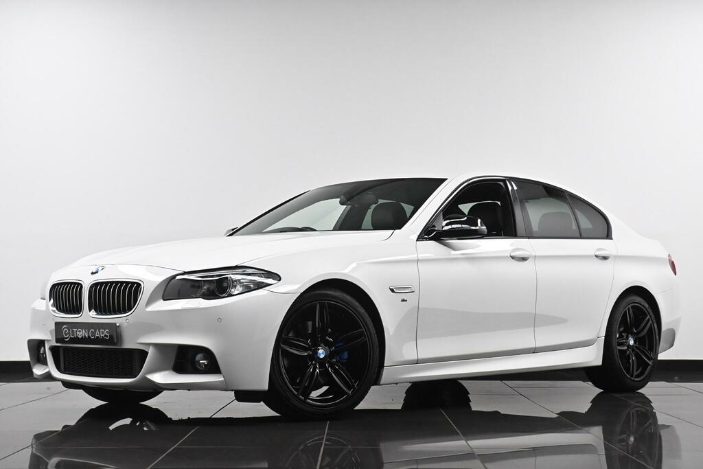 BMW 5 Series M Sport White #2