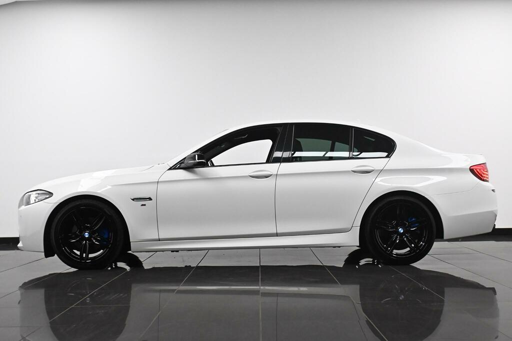 BMW 5 Series M Sport White #6