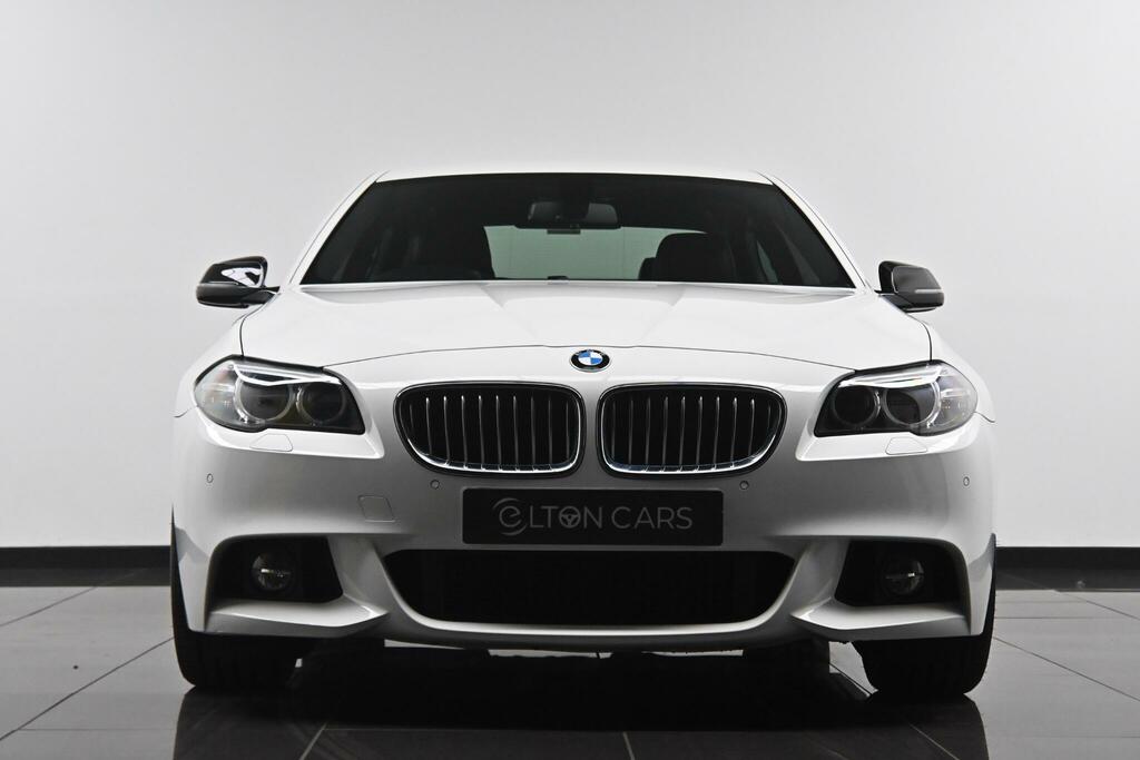 BMW 5 Series M Sport White #3