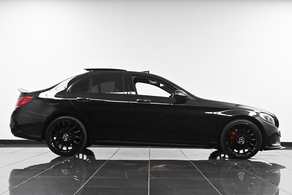 Mercedes-Benz C Class Amg Line Black #5