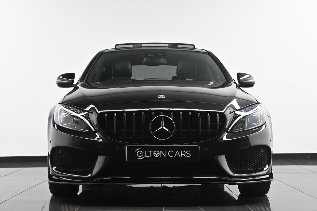 Mercedes-Benz C Class Amg Line Black #3