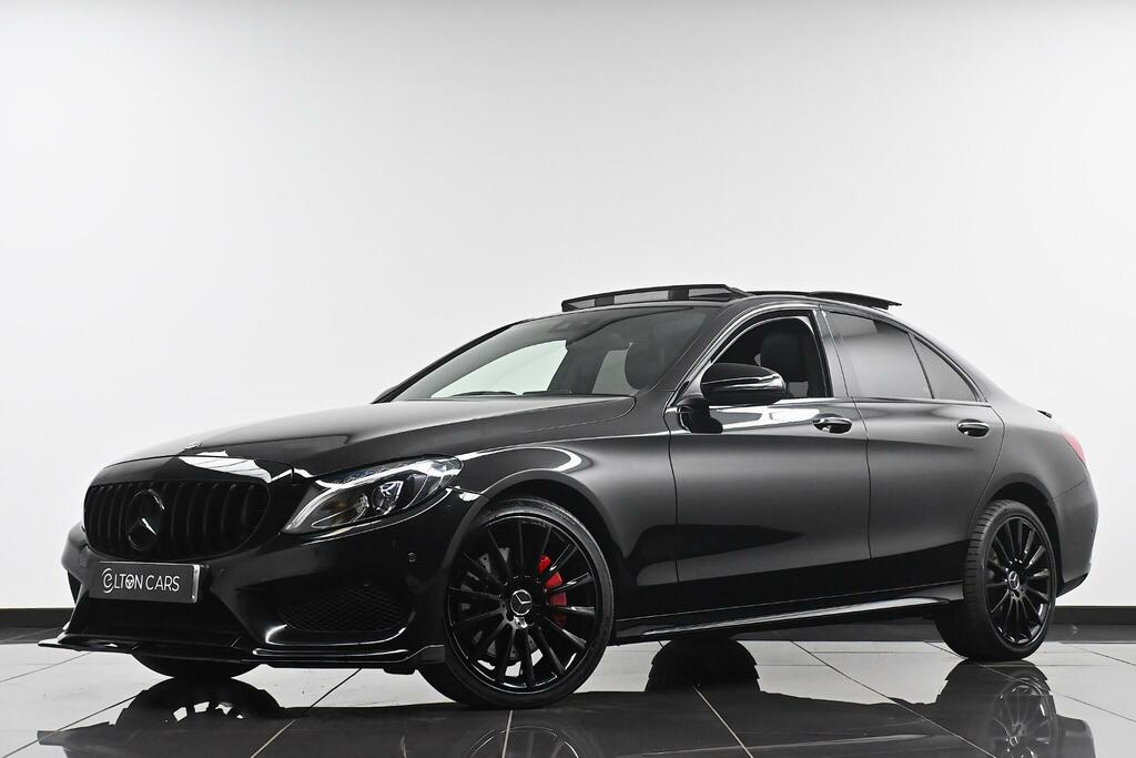 Mercedes-Benz C Class Amg Line Black #2