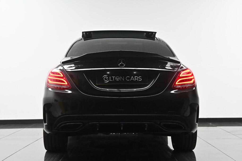 Mercedes-Benz C Class Amg Line Black #4