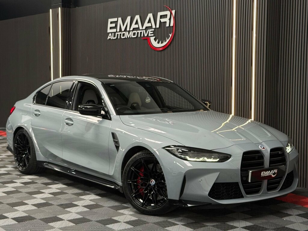 BMW M3 3.0 Biturbo Competition Steptronic M Xdrive Euro 6 YY72OGM Grey #5