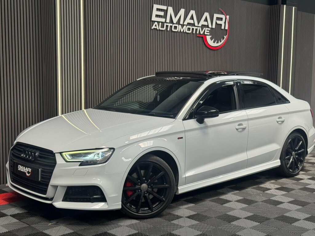 Audi A3 2.0 Tfsi Black Edition S Tronic Euro 6 Ss White