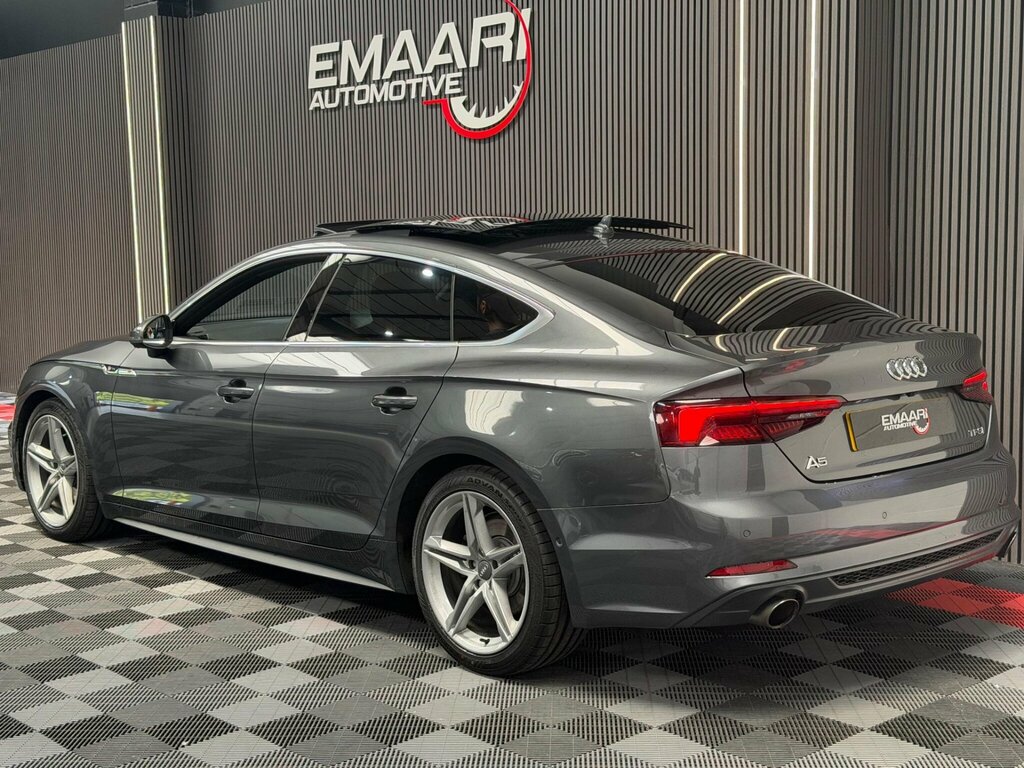 Audi A5 2.0 Tfsi S Line Sportback S Tronic Euro 6 Ss Grey #4