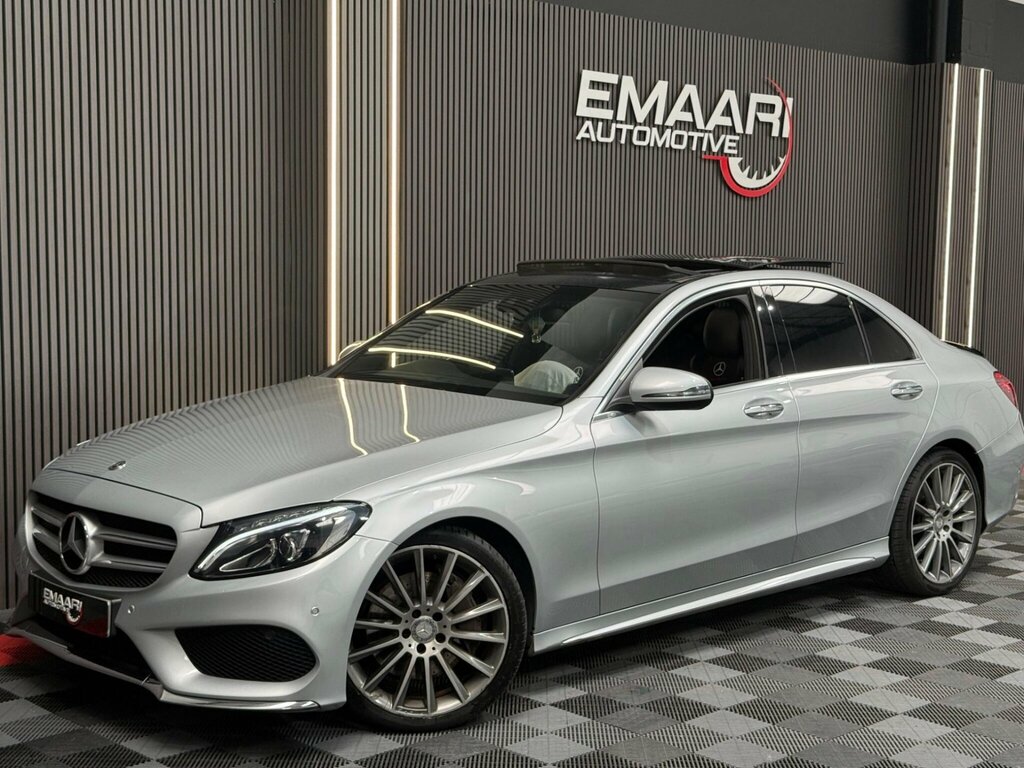 Mercedes-Benz C Class 2.1 C250d Amg Line Premium Plus G-tronic Euro 6 Silver