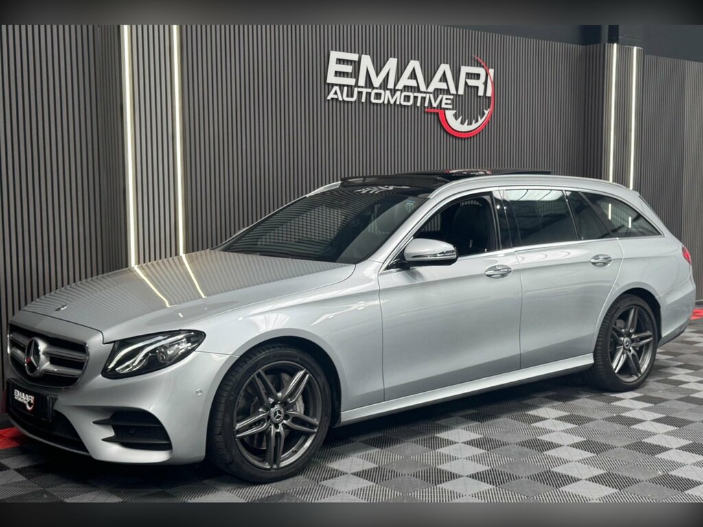 Mercedes-Benz E Class 3.0 E350d V6 Amg Line Premium G-tronic Euro 6 DG17DLJ Silver #2
