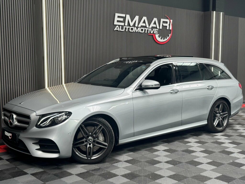 Mercedes-Benz E Class 3.0 E350d V6 Amg Line Premium G-tronic Euro 6 Silver
