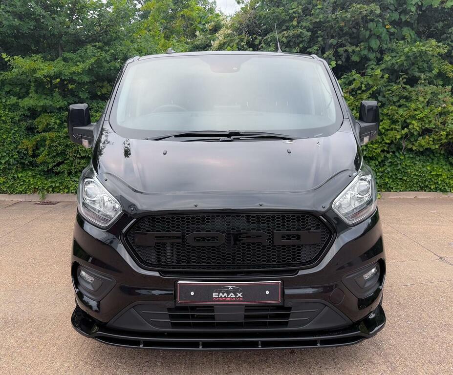 Ford Transit Custom 2.0 300 Ecoblue Limited Crew Van L1 H1 Euro 6 Ss Black #2