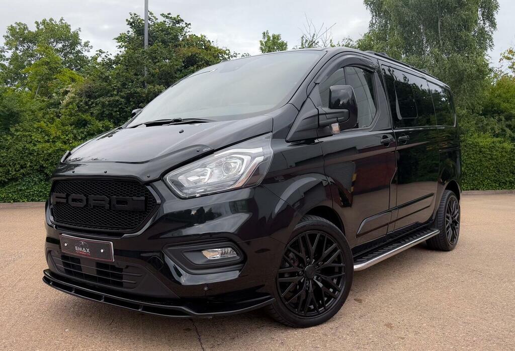 Ford Transit Custom 2.0 300 Ecoblue Limited Crew Van L1 H1 Euro 6 Ss Black