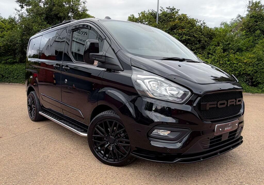 Ford Transit Custom 2.0 300 Ecoblue Limited Crew Van L1 H1 Euro 6 Ss Black #4