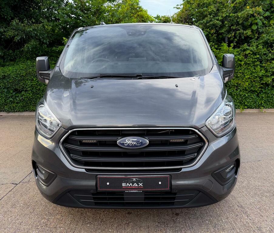 Ford Transit Custom 2.0 300 Ecoblue Limited Crew Van L1 H1 Euro 6 Grey #2