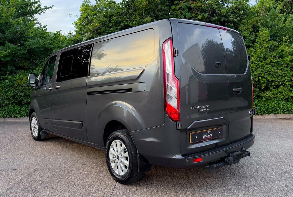 Ford Transit Custom 2.0 300 Ecoblue Limited Crew Van L1 H1 Euro 6 Grey #6