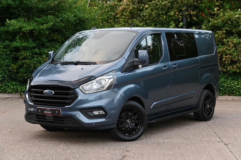 Ford Transit Custom 2.0 320 Ecoblue Limited Crew Van L1 H1 Euro 6 Ss Blue