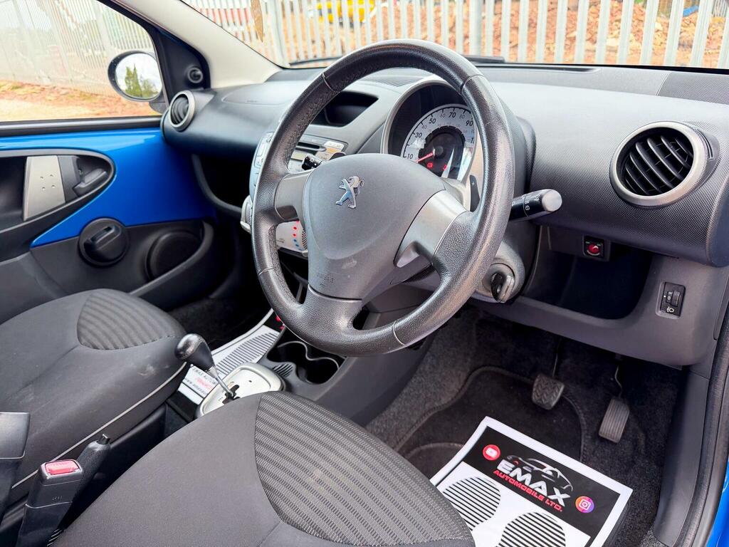 Peugeot 107 1.0 12V Active 2 Tronic Euro 5 201262 Blue #3