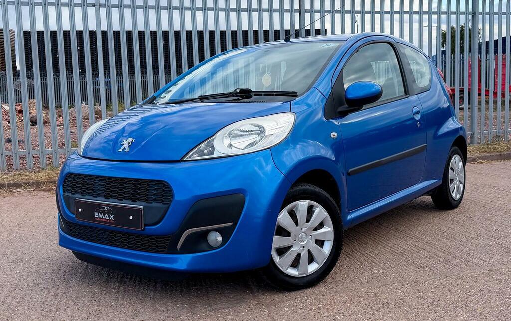 Peugeot 107 1.0 12V Active 2 Tronic Euro 5 201262 Blue