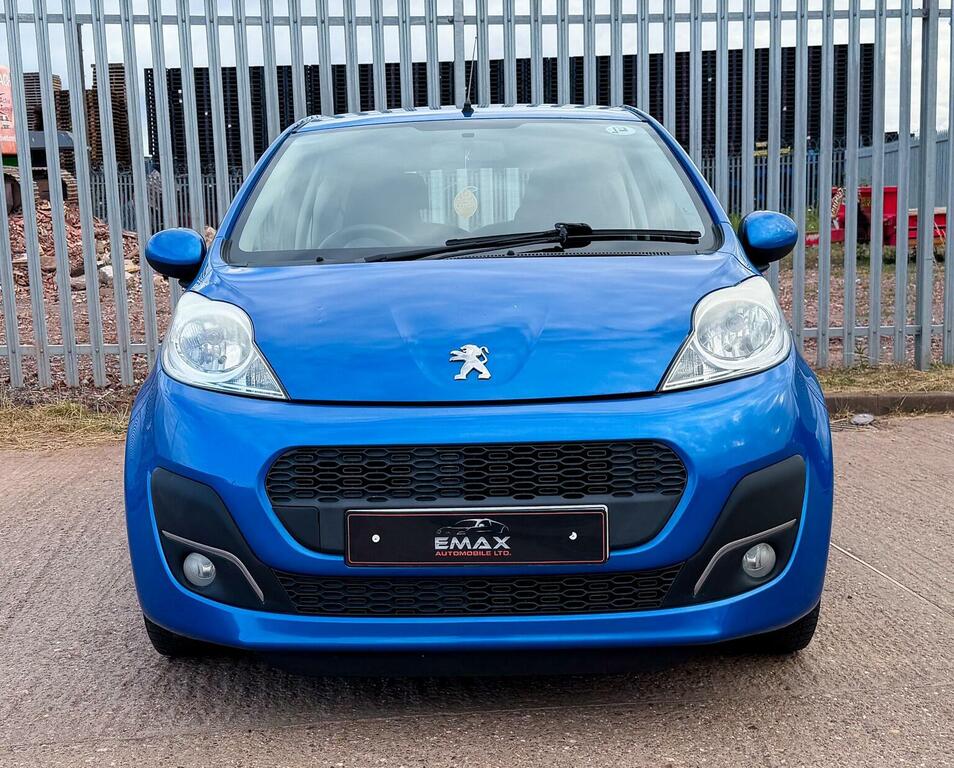 Peugeot 107 Active 68 Bhp Black #11