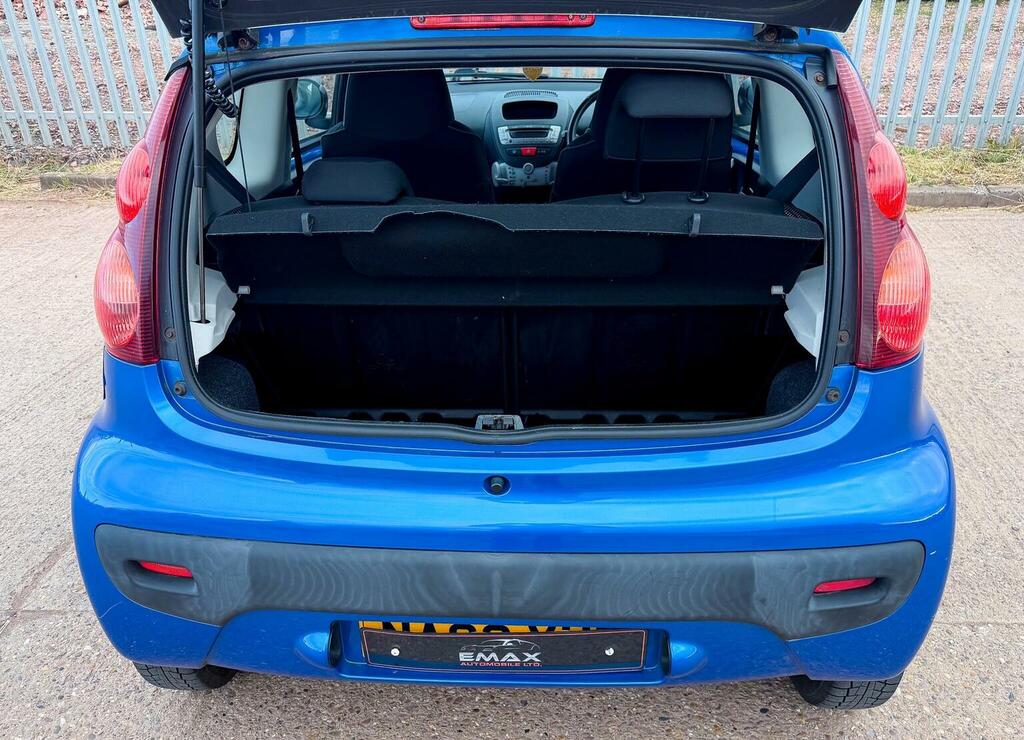 Peugeot 107 Active 68 Bhp Black #20