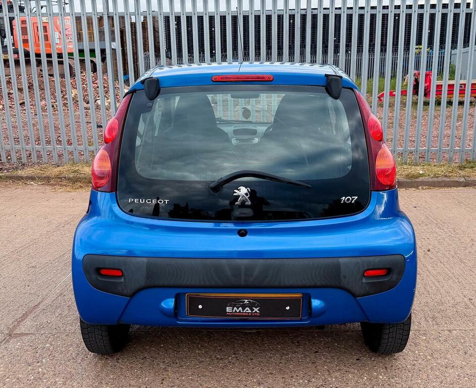 Peugeot 107 Active 68 Bhp Black #7