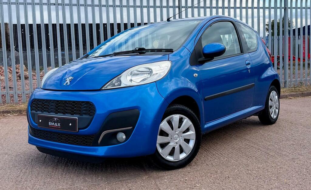 Peugeot 107 Active 68 Bhp Black #12