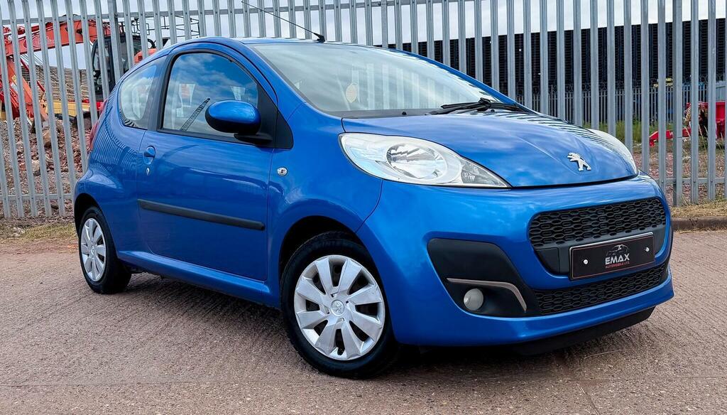 Peugeot 107 Active 68 Bhp Black #10