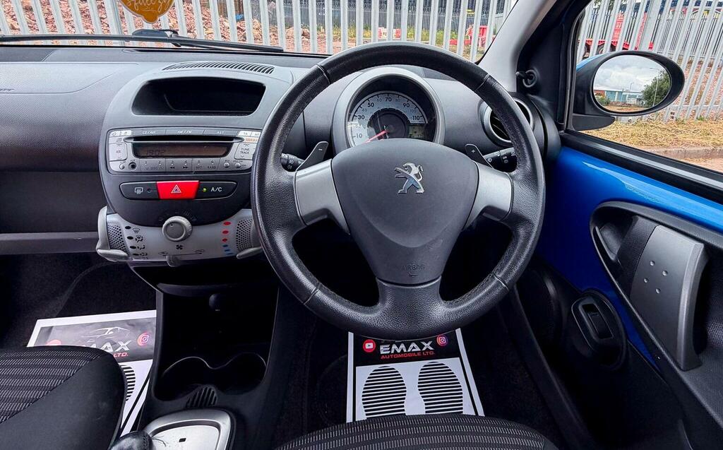 Peugeot 107 Active 68 Bhp Black #19