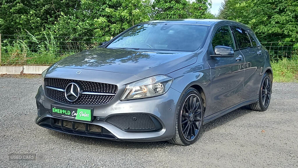 Mercedes-Benz A Class A200d Amg Line Executive EF67BKJ Grey #3