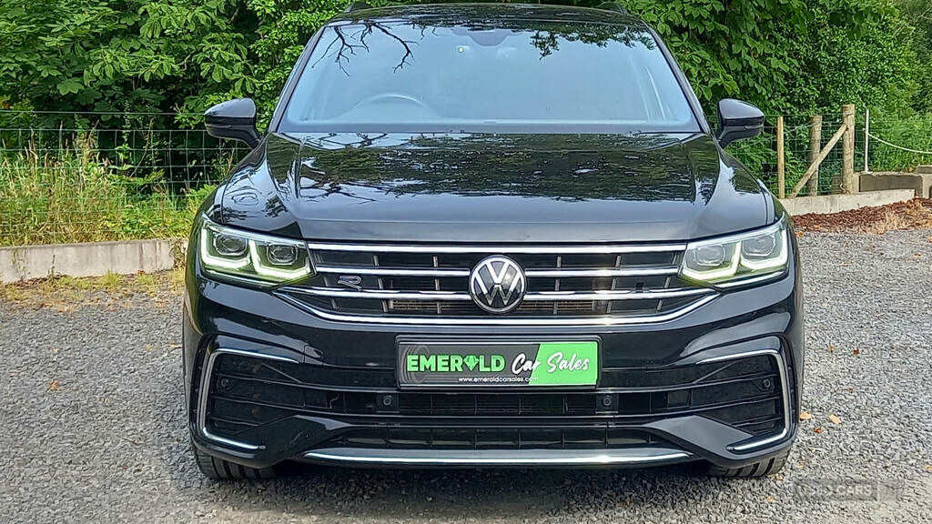 Volkswagen Tiguan 2.0 Tdi R-line Edition Dsg DF72YSS Black #2