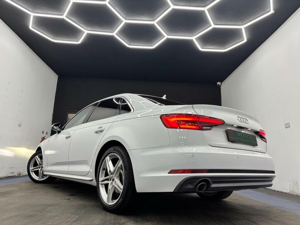 Audi A4 2.0 Tdi S Line S Tronic Euro 6 Ss White #6