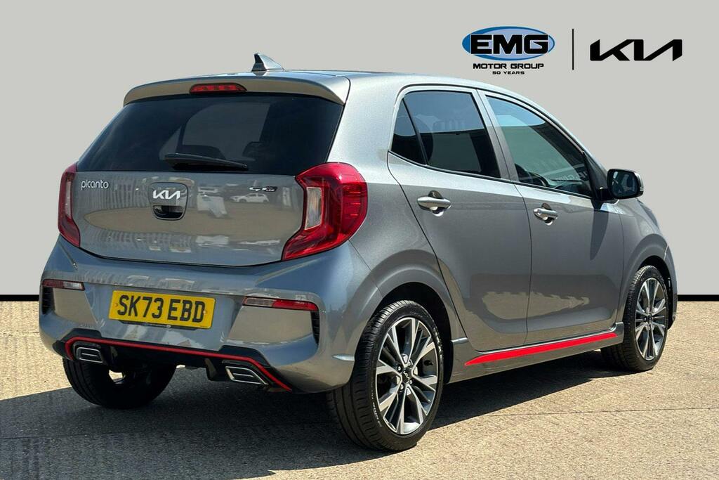 Kia Picanto 1.0 Dpi Gt Line Hatchback Amt Ss SK73EBD Grey #6
