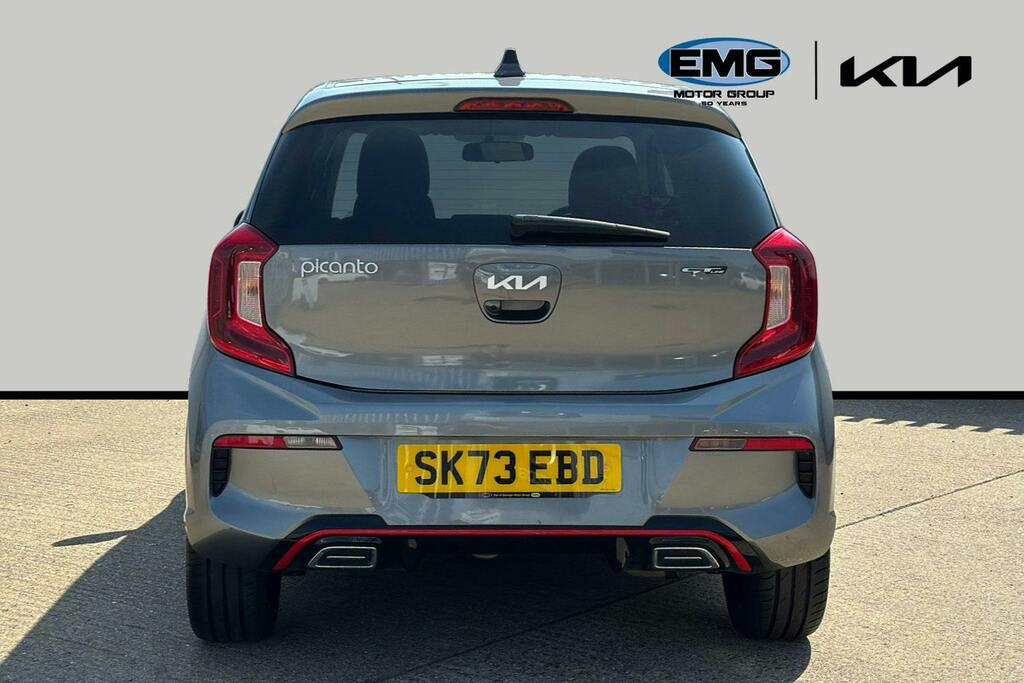 Kia Picanto 1.0 Dpi Gt Line Hatchback Amt Ss SK73EBD Grey #5